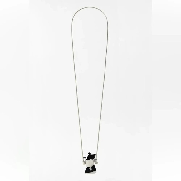 ZARA BUST CHARM NECKLACE - Picture 4 of 9